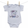Boodyy Body s krátkym rukávom Rock the world 92 (18-24 mesiacov) Boodyy Body s krátkym rukávom Rock the world 92 (18-24 mesiacov)
