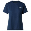 The North Face Flex Geo Embossed Short Sleeve Reg T-Shirt Women modrá XS The North Face Flex Geo Embossed Short Sleeve Reg T-Shirt Women modrá XS