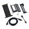 CableMod Vertical PCI-e Bracket - HDMI + DisplayPort - BLACK CM-VPB-HDK-R CableMod Vertical PCI-e Bracket - HDMI + DisplayPort - BLACK CM-VPB-HDK-R