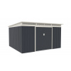 G21 Zahradní domek GRAH 1132 - 340 x 333 cm, antracitový G21 Zahradní domek GRAH 1132 - 340 x 333 cm, antracitový