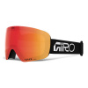 Lyžiarske okuliare Giro CONTOUR - Black/White Wordmark/Vivid Ember (2 ZORNÍKY) - čierne Lyžiarske okuliare Giro CONTOUR - Black/White Wordmark/Vivid Ember (2 ZORNÍKY) - čierne