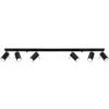Sollux Lighting stropné svietidlo 117 cm, čierne Sollux Lighting stropné svietidlo 117 cm, čierne