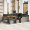 zahrada-XL Súprava záhradných pohoviek 13 pcs Sivá 110 x 55 x 71 cm 3363223 zahrada-XL Súprava záhradných pohoviek 13 pcs Sivá 110 x 55 x 71 cm 3363223