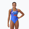 Dámske jednodielne plavky Speedo Placement Digital Powerback molten blend/cobalt pop Dámske jednodielne plavky Speedo Placement Digital Powerback molten blend/cobalt pop