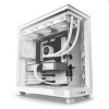 NZXT case H6 Flow, ATX, Compact Dual Chamber Mid Tower, white NZXT case H6 Flow, ATX, Compact Dual Chamber Mid Tower, white