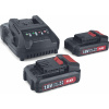 Flex battery pack Power 22Q set nabíjačka 18 V 2 batérie 2,5 Ah rýchlonabíjačka Flex battery pack Power 22Q set nabíjačka 18 V 2 batérie 2,5 Ah rýchlonabíjačka