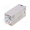 Časové relé 1÷30s DPDT 250VAC/5A 24VDC pätica -10÷50°C PIN 8 Časové relé 1÷30s DPDT 250VAC/5A 24VDC pätica -10÷50°C PIN 8