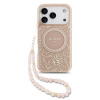Guess IML Flowers Allover Strap MagSafe zadný kryt pre iPhone 17 Pro Pink Guess IML Flowers Allover Strap MagSafe zadný kryt pre iPhone 17 Pro Pink