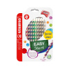 STABILO EASYcolors ergonomická farbička - pre pravákov - 12 ks + strúhadlo STABILO EASYcolors ergonomická farbička - pre pravákov - 12 ks + strúhadlo