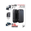 WG - Power Bank 20000 mAh, solarní panel + bezdrátové nabíjení 15W + svítilna + kompas, USB-C PD 20W, černá WG - Power Bank 20000 mAh, solarní panel + bezdrátové nabíjení 15W + svítilna + kompas, USB-C PD 20W, černá