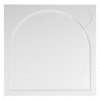 Gelco G5 Larca Sprchová vanička G5, 900x900 mm, mramor, biela PL009 Gelco G5 Larca Sprchová vanička G5, 900x900 mm, mramor, biela PL009