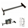 RAIL.1U.DIN - 19” montážna lišta DIN - výška 1U RAIL.1U.DIN - 19” montážna lišta DIN - výška 1U