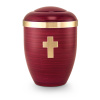 Ekologická urna Tosca - Kríž/Červená Ekologická urna Tosca - Kríž/Červená