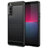 Techsuit Sony Xperia 10 V Carbon Shield TPU puzdro KP29168 čierna Techsuit Sony Xperia 10 V Carbon Shield TPU puzdro KP29168 čierna