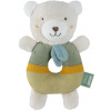 BABY FEHN Soft Ring Rattle Bear hrkálka BABY FEHN Soft Ring Rattle Bear hrkálka
