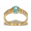 Krúžok gold 585 , Topaz, cubic Zirconia (Krúžok gold 585 , Topaz, cubic Zirconia) Krúžok gold 585 , Topaz, cubic Zirconia (Krúžok gold 585 , Topaz, cubic Zirconia)