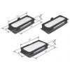 TATechnix Kabínový filter Peugeot EXPERT Krabice (222) Bosch - 1.6, 1.8, 2.0, 1.9D70, 1.9D, 1.9TD, TATechnix Kabínový filter Peugeot EXPERT Krabice (222) Bosch - 1.6, 1.8, 2.0, 1.9D70, 1.9D, 1.9TD,