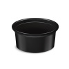 Wimex Dressingová miska PP čierná O70mm 80ml Wimex Dressingová miska PP čierná O70mm 80ml