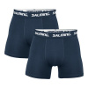 Salming 2-Pack Cotton Boxer Navy - XL Salming 2-Pack Cotton Boxer Navy - XL