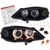 OPEL ASTRA II G 97-09 SVETLÁ predné reflektory ČIERNE Angel Eyes OPEL ASTRA II G 97-09 SVETLÁ predné reflektory ČIERNE Angel Eyes