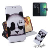Peňaženkové kožené puzdro na Motorola Moto G8 Plus - Panda Peňaženkové kožené puzdro na Motorola Moto G8 Plus - Panda