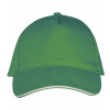 SOĽS Long Beach Uni Šiltovka SL00594 Kelly green / White TUN SOĽS Long Beach Uni Šiltovka SL00594 Kelly green / White TUN