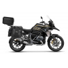 SHAD Set of SHAD TERRA TR40 adventure saddlebags and SHAD TERRA aluminium top case TR55 PURE BLACK, including mounting kit SHAD BMW R1250GS ADVENTURE