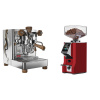 Lelit Bianca PL162T V3, 40th Anniversary Limited Edition + Eureka Mignon Specialita Smart, CR ferrari red Lelit Bianca PL162T V3, 40th Anniversary Limited Edition + Eureka Mignon Specialita Smart, CR ferrari red