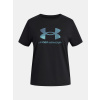 Dievčenské tričko Under Armour UA G Rival Shimmer SS-BLK Dievčenské tričko Under Armour UA G Rival Shimmer SS-BLK