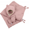 7AM Enfant komplet AIRY PINK ( 0 – 6 m ) – čapica, rukavice, deka 889427005801 7AM Enfant komplet AIRY PINK ( 0 – 6 m ) – čapica, rukavice, deka 889427005801