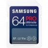 Pamäťová karta Samsung SDXC PRO Ultimate 64GB (200R/130W) (MB-SY64S/WW) Pamäťová karta Samsung SDXC PRO Ultimate 64GB (200R/130W) (MB-SY64S/WW)