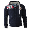 GEOGRAPHICAL NORWAY mikina pánska FESPOTE MEN 100 nadmerná veľkosť 6XL tma GEOGRAPHICAL NORWAY mikina pánska FESPOTE MEN 100 nadmerná veľkosť 6XL tma