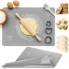 Doska Na Cesto silikónová 60x45 cm sivá Doska Na Cesto silikónová 60x45 cm sivá