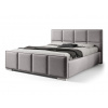Wilsondo Čalúnená manželská posteľ s úložným priestorom Bella 160x200 - sivá Wilsondo Čalúnená manželská posteľ s úložným priestorom Bella 160x200 - sivá