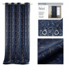ArtFlhf Tieniaci záves VELVET LIGHTNING K | 140 x 270 cm Farba: Modrá - Navy ArtFlhf Tieniaci záves VELVET LIGHTNING K | 140 x 270 cm Farba: Modrá - Navy