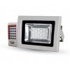 V-TAC LED reflektor RGB 10W s RF diaľkovým ovládaním 800lm šedý Farba svetla: RGB V-TAC LED reflektor RGB 10W s RF diaľkovým ovládaním 800lm šedý Farba svetla: RGB