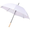 Jednofarebný dáždnik z recyklovaného PET, priemer 102 cm, biela Jednofarebný dáždnik z recyklovaného PET, priemer 102 cm, biela