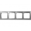 VALENA Rámik 4P hliníková farba 770154 VALENA Rámik 4P hliníková farba 770154
