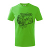 Motor T912 V3S - Tričko detské bavlnené - 134 cm/8 rokov ( Apple Green ) Motor T912 V3S - Tričko detské bavlnené - 134 cm/8 rokov ( Apple Green )