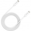 Canyon UC-42, 2m kábel USB-C / USB-C, 48V/5A, výkon 240W EPR, 20GBPS, pre notebooky, E-mark čip, biely CNS-USBC42W Canyon UC-42, 2m kábel USB-C / USB-C, 48V/5A, výkon 240W EPR, 20GBPS, pre notebooky, E-mark čip, biely CNS-USBC42W