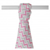 Kikko Bambusové osušky 90x100 cm - vysoká savosť Pink Chevron Kikko Bambusové osušky 90x100 cm - vysoká savosť Pink Chevron
