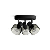 Stropné svetlo Reflektor 3x E14 LED Black Sleet Philips Stropné svetlo Reflektor 3x E14 LED Black Sleet Philips