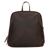 Kožený batoh Greenwood Liam - tmavo hnedá Kožený batoh Greenwood Liam - tmavo hnedá