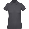 B&C INSPIRE POLO / Dámske piqué polo z bio bavlny - dark grey XXL B&C INSPIRE POLO / Dámske piqué polo z bio bavlny - dark grey XXL
