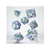 Q-workshop Sada kociek: Full Art Dice Set- Porcelain Q-workshop Sada kociek: Full Art Dice Set- Porcelain