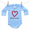 Boodyy Body s dlhým rukávom (modré) Ľúbim ocka 92 (18-24 mesiacov) Boodyy Body s dlhým rukávom (modré) Ľúbim ocka 92 (18-24 mesiacov)