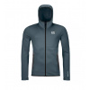 ORTOVOX Pánska mikina FLEECE HOODY dark arctic grey - sivá Veľkosť: S ORTOVOX Pánska mikina FLEECE HOODY dark arctic grey - sivá Veľkosť: S