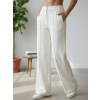 Dámske biele elegantné nohavice VSB LEMI , ZVOĽTE VEĽKOSŤ OBLEČENIA S Dámske biele elegantné nohavice VSB LEMI , ZVOĽTE VEĽKOSŤ OBLEČENIA S