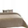 Obojstranný Prehoz Amarante Béžový Prešívaný Pléd 180x220 cm + 2 obliečky na vankúše Obojstranný Prehoz Amarante Béžový Prešívaný Pléd 180x220 cm + 2 obliečky na vankúše