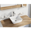 Umývadlo na dosku štvorcové Ravak Ceramic Slim C 38 cm biele Umývadlo na dosku štvorcové Ravak Ceramic Slim C 38 cm biele